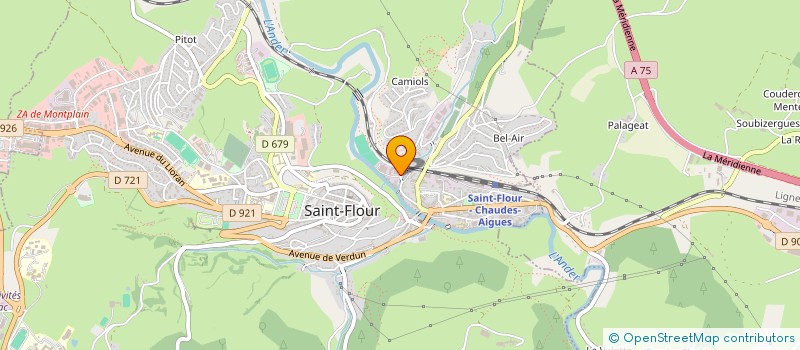 localisation de l'entreprise SCI LA MALTERIE à SAINT-FLOUR