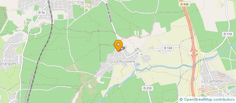 localisation de l'entreprise SCI LA MALTERIE  LA ROUVIERE