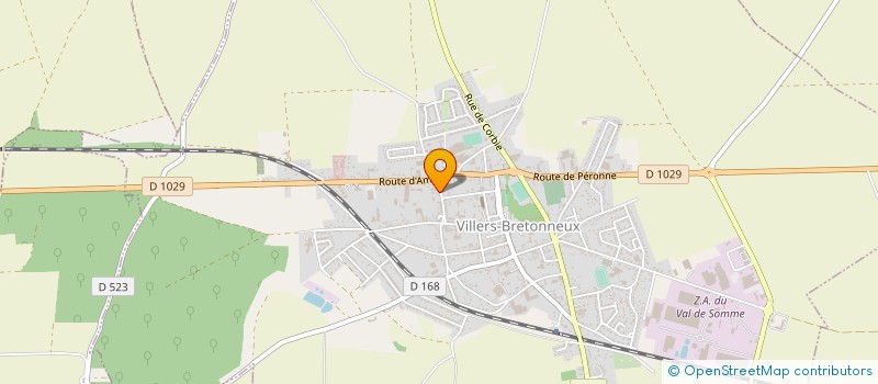localisation de l'entreprise SCI LA MALYGUIALE à VILLERS-BRETONNEUX