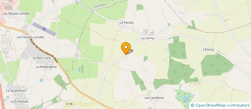 localisation de l'entreprise SCI LA MAMOUNERIE  SAINT-PERE-EN-RETZ