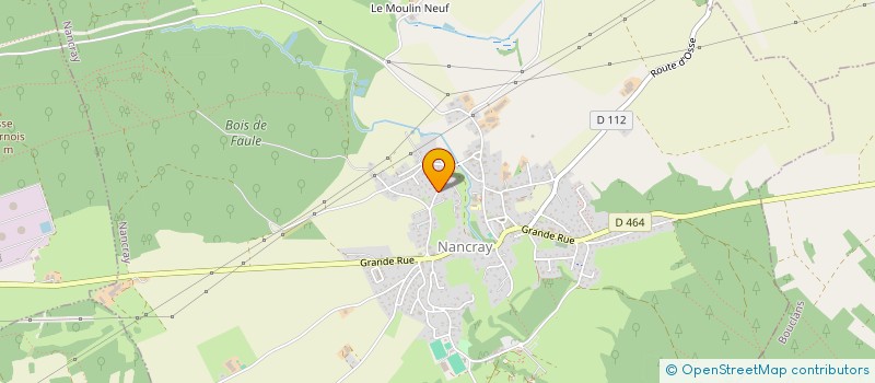 localisation de l'entreprise SCI LA MANADA  NANCRAY