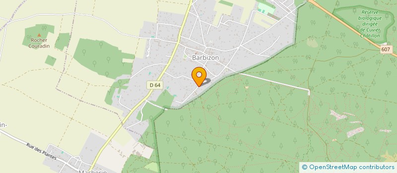 localisation de l'entreprise SCI LA MANAQUILLA  BARBIZON