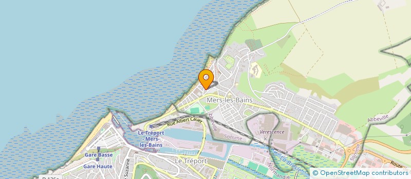 localisation de l'entreprise SCI LA MANCHE  MERS-LES-BAINS