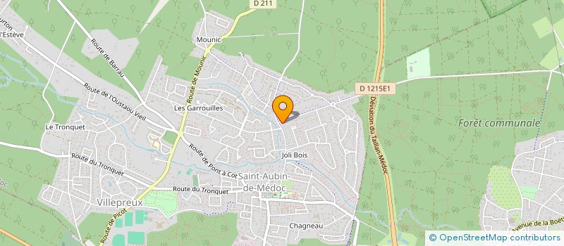 localisation de l'entreprise SCI LA MANCHE  SAINT-AUBIN-DE-MEDOC