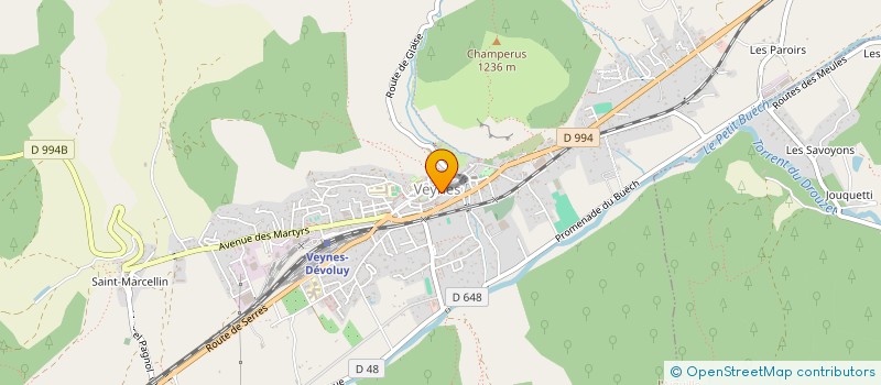 localisation de l'entreprise SCI LA MANDRAGORE à VEYNES