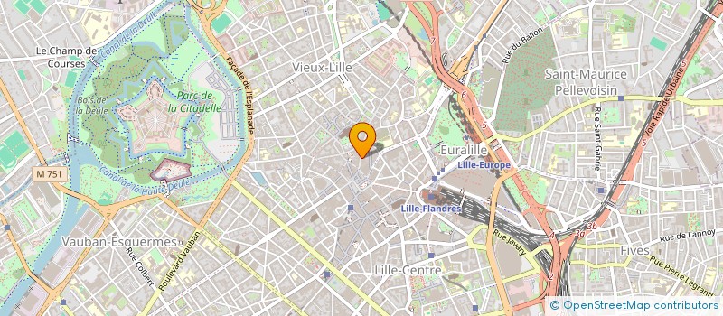 localisation de l'entreprise SCI LA MANERAZ à LILLE