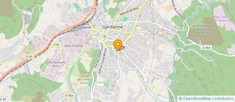 localisation de l'entreprise SCI LA MANGEOIRE à GARDANNE