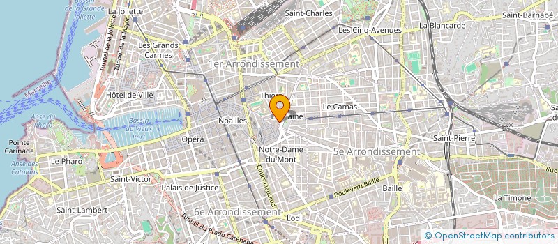 localisation de l'entreprise SCI LA MANON à MARSEILLE