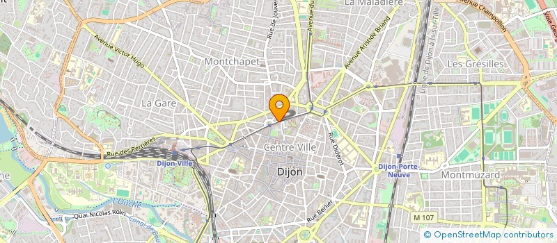 localisation de l'entreprise SCI LA MANORIERE à DIJON