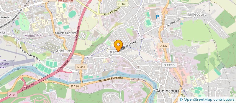 localisation de l'entreprise SCI LA MANSARDE à EXINCOURT
