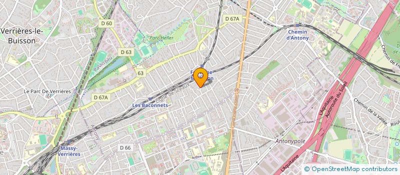 localisation de l'entreprise SCI LA MANTISSE à ANTONY