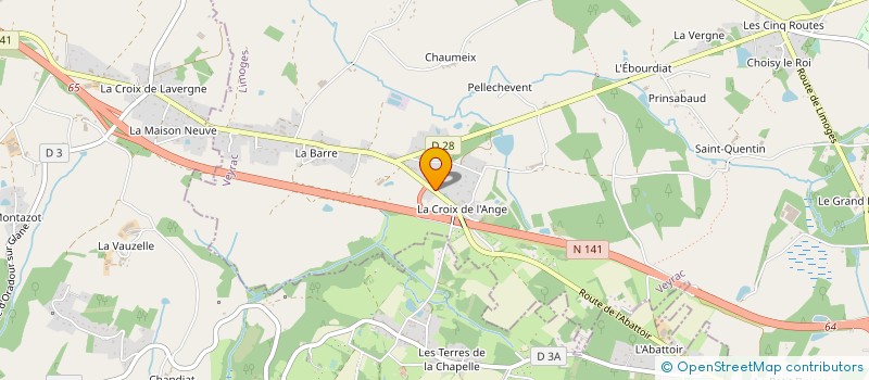 localisation de l'entreprise SCI LA MARBEL  VEYRAC