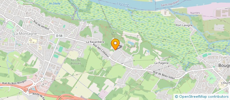 localisation de l'entreprise SCI LA MARCHE à BOUGUENAIS