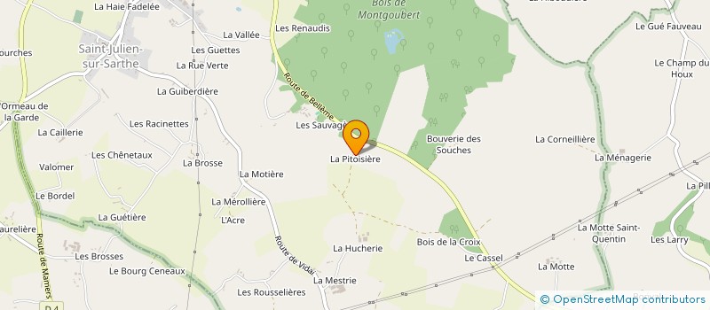 localisation de l'entreprise SCI LA MARCHE à SAINT-AGNAN-SUR-SARTHE
