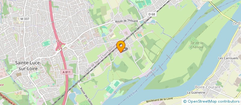 localisation de l'entreprise SCI LA MARCHINCHERE  SAINTE-LUCE-SUR-LOIRE