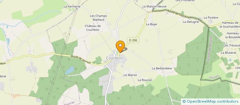 localisation de l'entreprise SCI LA MARCONNE  NOYANT-VILLAGES