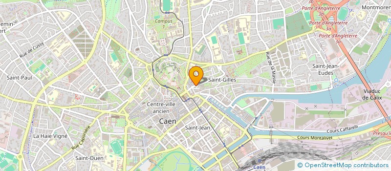localisation de l'entreprise SCI LA MARE à CAEN
