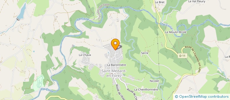 localisation de l'entreprise SCI LA MARE  CHAMBOEUF