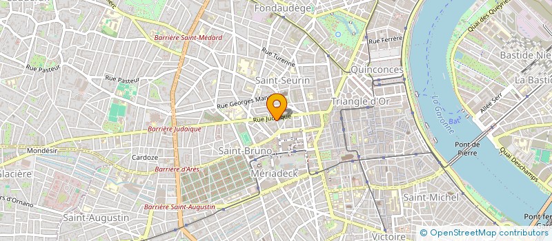 localisation de l'entreprise SCI LA MARE  BORDEAUX