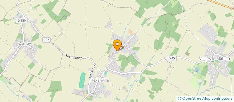 localisation de l'entreprise SCI LA MARE A LA BICHE  FLEXANVILLE