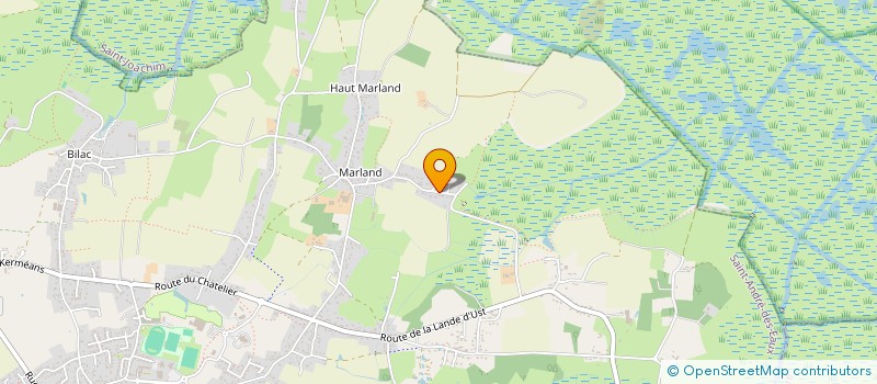 localisation de l'entreprise SCI LA MARE A VIN  SAINT-ANDRE-DES-EAUX