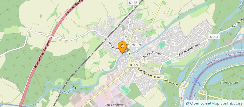 localisation de l'entreprise SCI LA MARE AUX CANARDS  ROHRWILLER