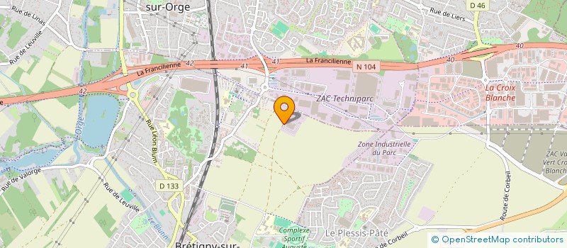 localisation de l'entreprise SCI LA MARE AUX FEVRES à BRETIGNY-SUR-ORGE