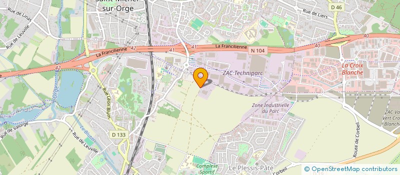 localisation de l'entreprise SCI LA MARE AUX FEVRES à BRETIGNY-SUR-ORGE