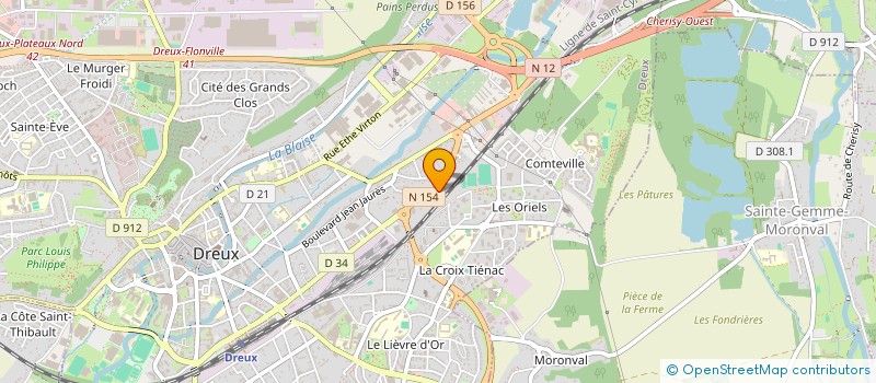 localisation de l'entreprise SCI LA MARE AUX LOUPS à DREUX
