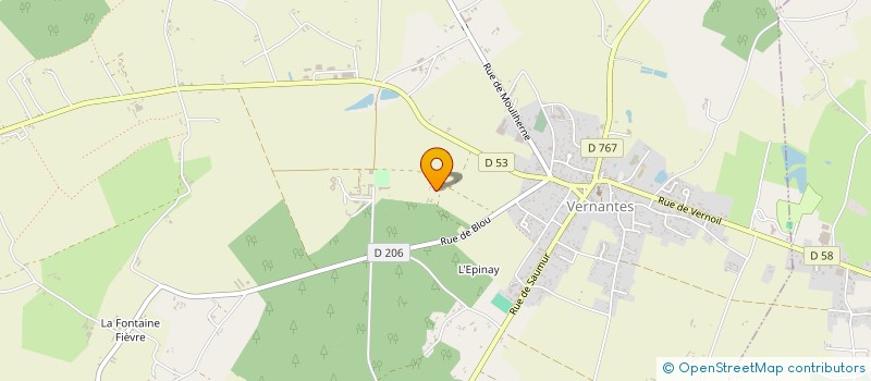 localisation de l'entreprise SCI LA MARE DU PLESSIS à VERNANTES