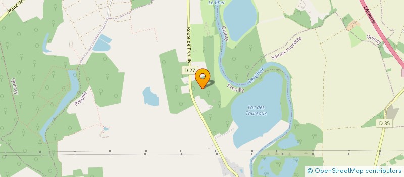 localisation de l'entreprise SCI LA MARECHALERIE  LURY-SUR-ARNON