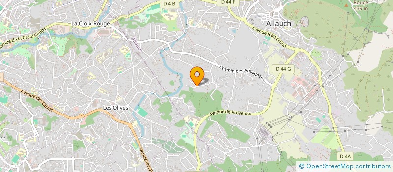 localisation de l'entreprise SCI LA MAREDA  ALLAUCH