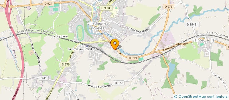 localisation de l'entreprise SCI LA MARETTE  CHAMPREPUS