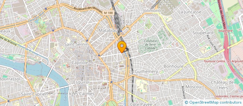 localisation de l'entreprise SCI LA MARGOYE à TOULOUSE