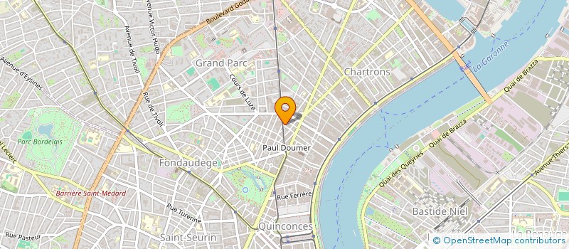 localisation de l'entreprise SCI LA MARGUERITE  BORDEAUX