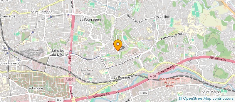 localisation de l'entreprise SCI LA MARGUERITE à MARSEILLE