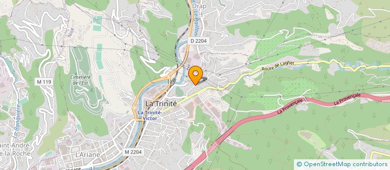 localisation de l'entreprise SCI LA MARINA  SAINT-ANDRE-DE-LA-ROCHE