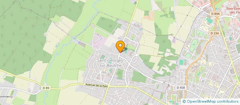 localisation de l'entreprise SCI LA MARINE  SAINT-GEORGES-SUR-BAULCHE