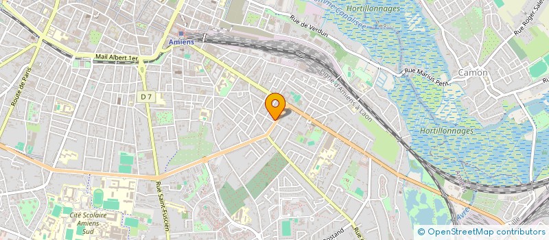localisation de l'entreprise SCI LA MARJOLAINE à AMIENS