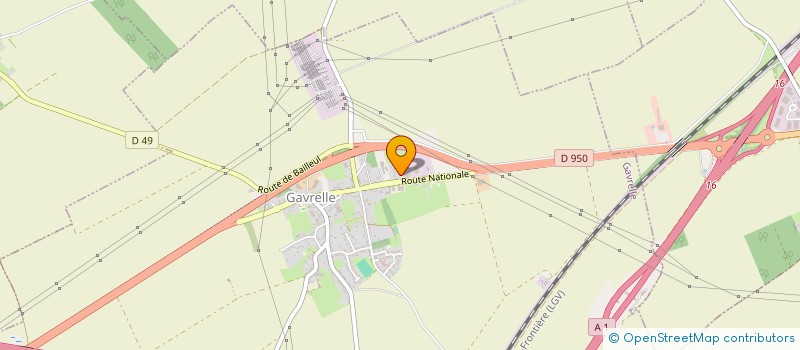 localisation de l'entreprise SCI LA MARLIERE  NEUVILLE-SAINT-VAAST