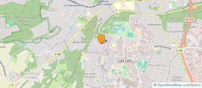 localisation de l'entreprise SCI LA MARMADE à BURES-SUR-YVETTE
