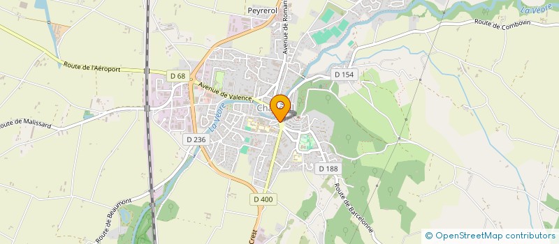localisation de l'entreprise SCI LA MARMITE à CHABEUIL