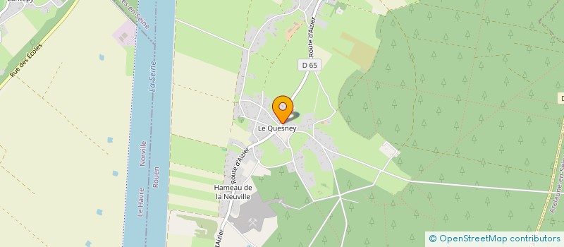 localisation de l'entreprise SCI LA MARMITE  VATTEVILLE-LA-RUE