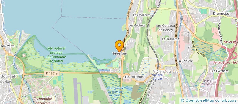 localisation de l'entreprise SCI LA  MARMOTTE  VIVIERS-DU-LAC