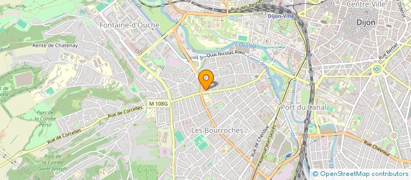 localisation de l'entreprise SCI LA MARMOTTE à DIJON