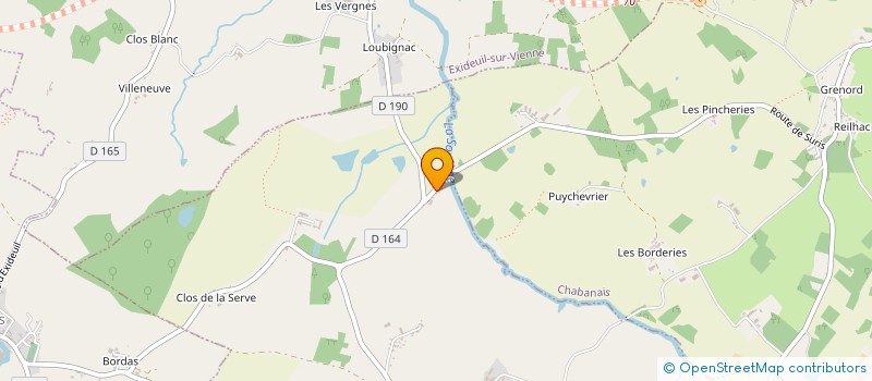 localisation de l'entreprise SCI LA MARMOTTE à SAINT-QUENTIN-SUR-CHARENTE