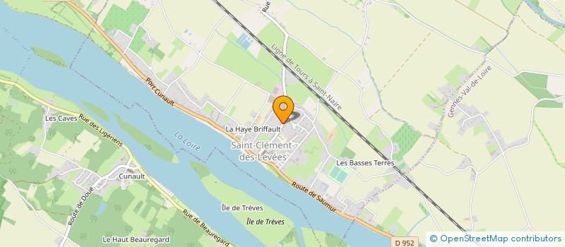 localisation de l'entreprise SCI LA MARNE  SAINT-CLEMENT-DES-LEVEES