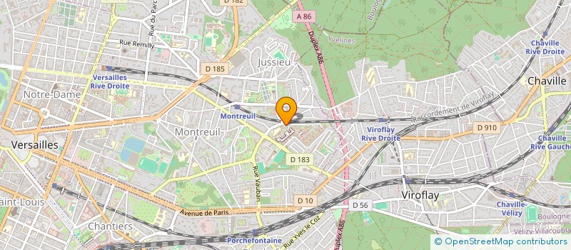 localisation de l'entreprise SCI LA MARNETTE à VERSAILLES
