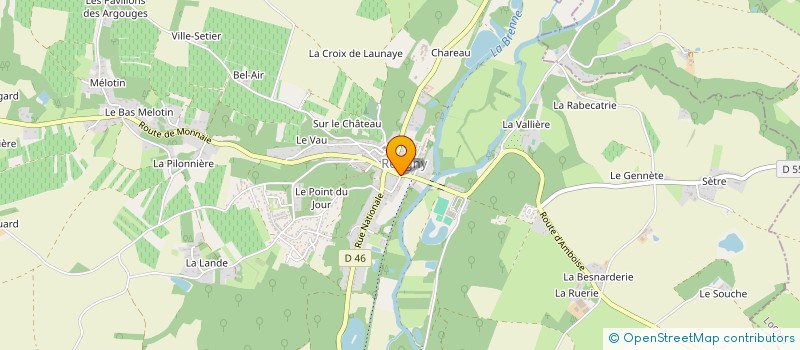 localisation de l'entreprise SCI LA MAROTTE à REUGNY
