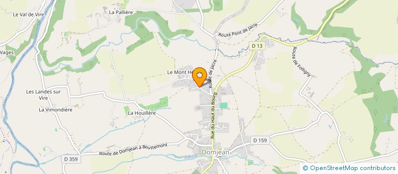 localisation de l'entreprise SCI LA MARQUETIERE  DOMJEAN